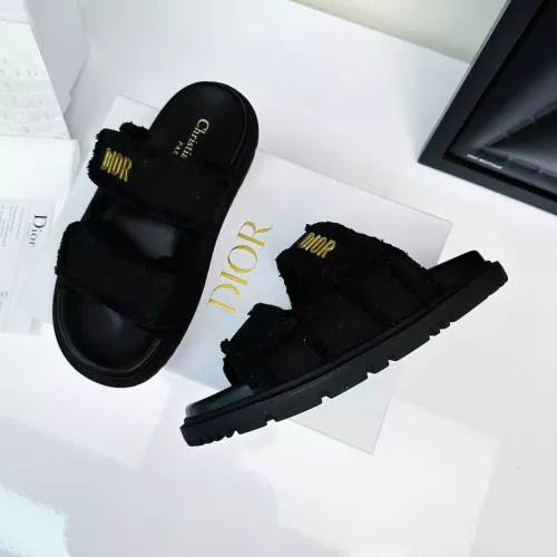 Cheap Christian Dior Slippers For Women #1292647 Replica Wholesale [$96.00 USD] [ITEM#1292647] on Replica Christian Dior Slippers