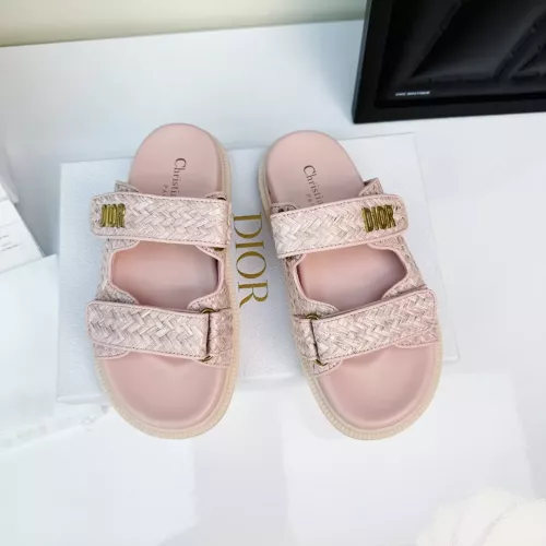 Cheap Christian Dior Slippers For Women #1292655 Replica Wholesale [$96.00 USD] [ITEM#1292655] on Replica Christian Dior Slippers