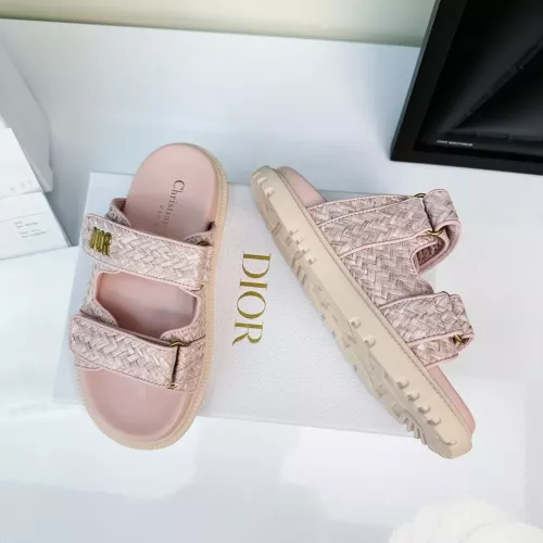 Cheap Christian Dior Slippers For Women #1292655 Replica Wholesale [$96.00 USD] [ITEM#1292655] on Replica Christian Dior Slippers