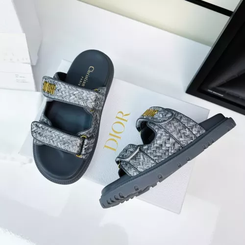 Cheap Christian Dior Slippers For Women #1292657 Replica Wholesale [$96.00 USD] [ITEM#1292657] on Replica Christian Dior Slippers