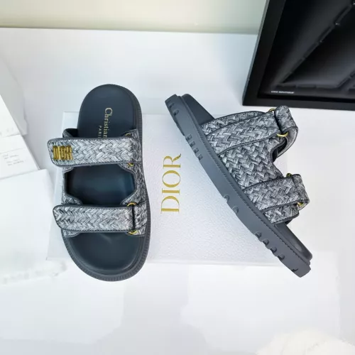 Cheap Christian Dior Slippers For Women #1292657 Replica Wholesale [$96.00 USD] [ITEM#1292657] on Replica Christian Dior Slippers