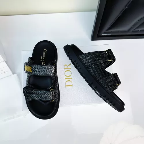 Cheap Christian Dior Slippers For Women #1292658 Replica Wholesale [$96.00 USD] [ITEM#1292658] on Replica Christian Dior Slippers