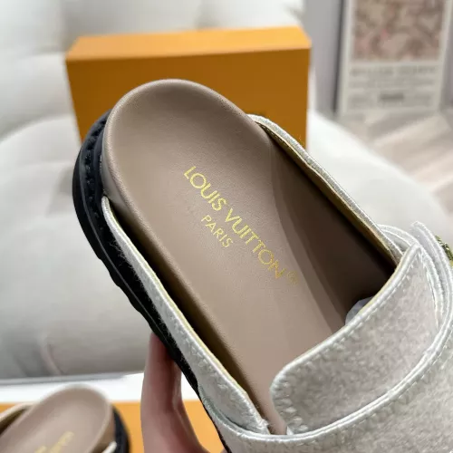 Cheap Louis Vuitton Slippers For Women #1292685 Replica Wholesale [$96.00 USD] [ITEM#1292685] on Replica Louis Vuitton Slippers