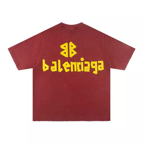 Cheap Balenciaga T-Shirts Short Sleeved For Unisex #1292881 Replica Wholesale [$45.00 USD] [ITEM#1292881] on Replica Balenciaga T-Shirts