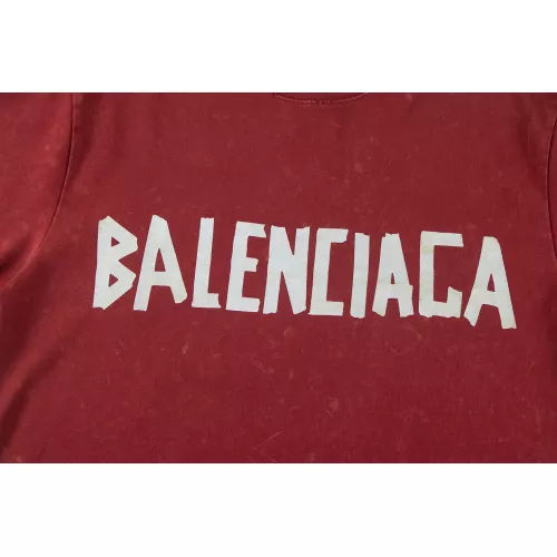 Cheap Balenciaga T-Shirts Short Sleeved For Unisex #1292881 Replica Wholesale [$45.00 USD] [ITEM#1292881] on Replica Balenciaga T-Shirts