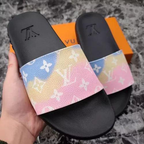 Cheap Louis Vuitton Slippers For Women #1292997 Replica Wholesale [$52.00 USD] [ITEM#1292997] on Replica Louis Vuitton Slippers