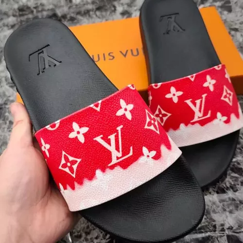 Cheap Louis Vuitton Slippers For Women #1292999 Replica Wholesale [$52.00 USD] [ITEM#1292999] on Replica Louis Vuitton Slippers