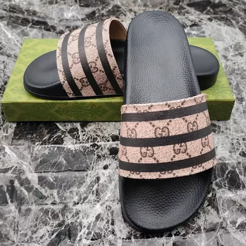 Cheap Gucci Slippers For Men #1293028 Replica Wholesale [$45.00 USD] [ITEM#1293028] on Replica Gucci Slippers