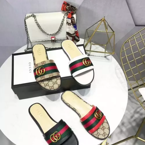 Cheap Gucci Slippers For Women #1293045 Replica Wholesale [$56.00 USD] [ITEM#1293045] on Replica Gucci Slippers