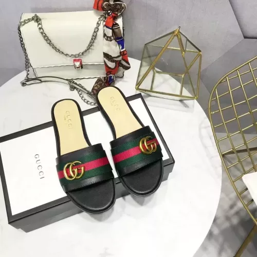 Cheap Gucci Slippers For Women #1293046 Replica Wholesale [$56.00 USD] [ITEM#1293046] on Replica Gucci Slippers