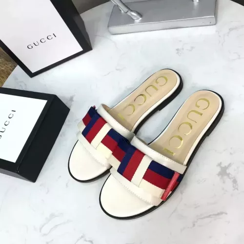 Cheap Gucci Slippers For Women #1293049 Replica Wholesale [$56.00 USD] [ITEM#1293049] on Replica Gucci Slippers