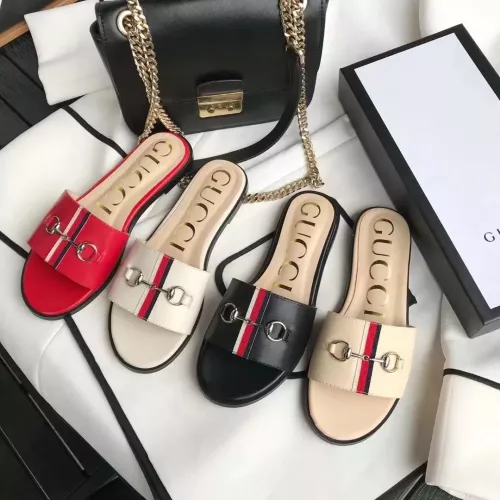 Cheap Gucci Slippers For Women #1293055 Replica Wholesale [$56.00 USD] [ITEM#1293055] on Replica Gucci Slippers