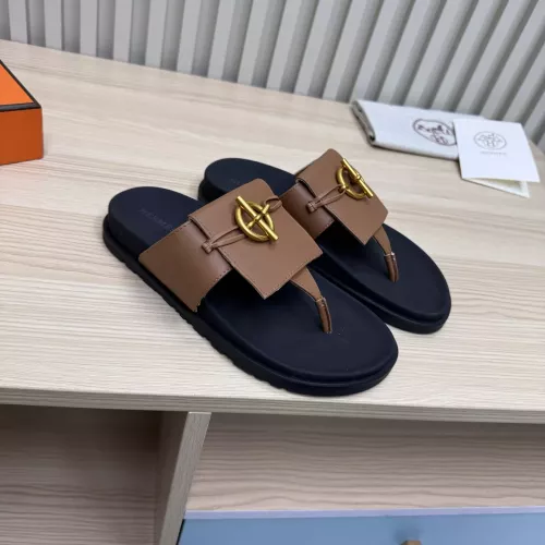 Cheap Hermes Slippers For Men #1293058 Replica Wholesale [$98.00 USD] [ITEM#1293058] on Replica Hermes Slippers