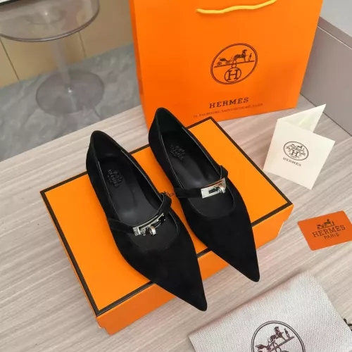 Cheap Hermes Flat Shoes For Women #1293085 Replica Wholesale [$102.00 USD] [ITEM#1293085] on Replica Hermes Flat Shoes