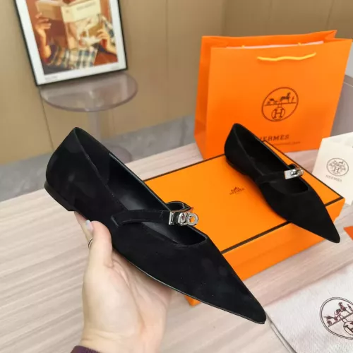 Cheap Hermes Flat Shoes For Women #1293085 Replica Wholesale [$102.00 USD] [ITEM#1293085] on Replica Hermes Flat Shoes