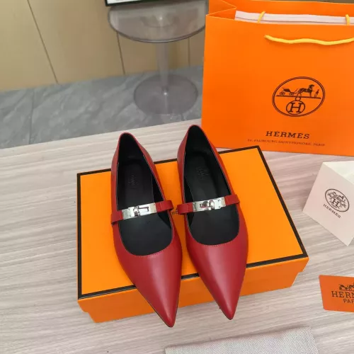 Cheap Hermes Flat Shoes For Women #1293089 Replica Wholesale [$102.00 USD] [ITEM#1293089] on Replica Hermes Flat Shoes