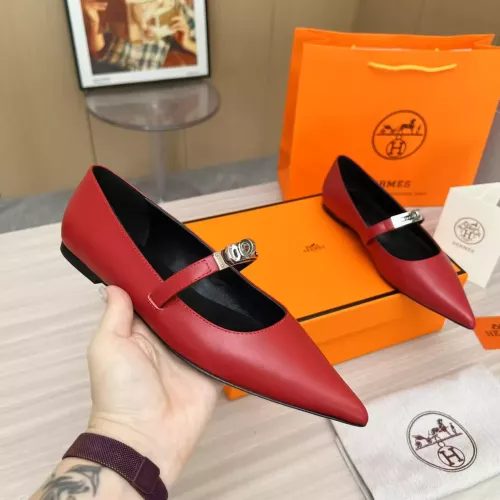 Cheap Hermes Flat Shoes For Women #1293089 Replica Wholesale [$102.00 USD] [ITEM#1293089] on Replica Hermes Flat Shoes