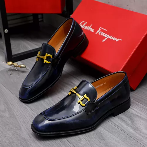 Salvatore Ferragamo Leather Shoes For Men #1293139