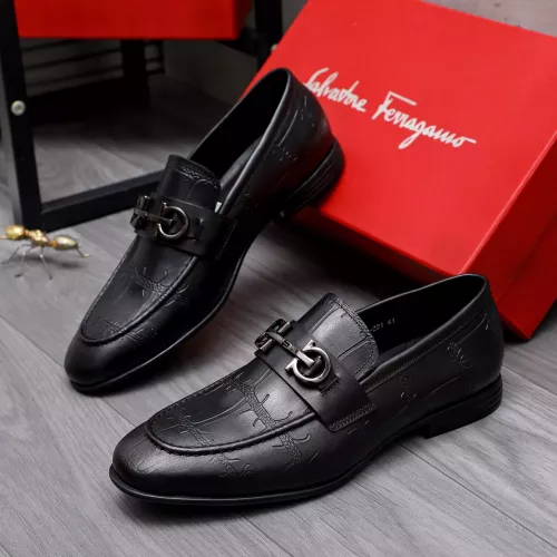 Salvatore Ferragamo Leather Shoes For Men #1293146