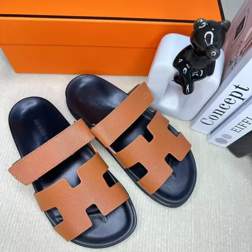 Cheap Hermes Slippers For Men #1293229 Replica Wholesale [$60.00 USD] [ITEM#1293229] on Replica Hermes Slippers