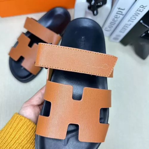 Cheap Hermes Slippers For Men #1293229 Replica Wholesale [$60.00 USD] [ITEM#1293229] on Replica Hermes Slippers