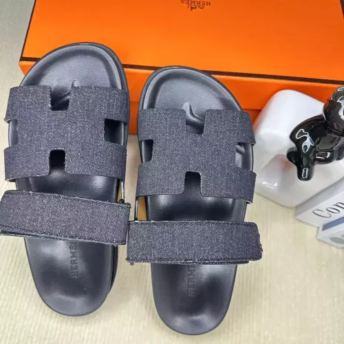 Cheap Hermes Slippers For Men #1293272 Replica Wholesale [$60.00 USD] [ITEM#1293272] on Replica Hermes Slippers