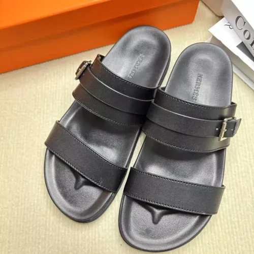 Cheap Hermes Slippers For Men #1293286 Replica Wholesale [$60.00 USD] [ITEM#1293286] on Replica Hermes Slippers