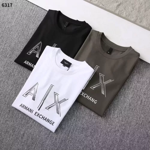 Cheap Armani T-Shirts Short Sleeved For Men #1293305 Replica Wholesale [$32.00 USD] [ITEM#1293305] on Replica Armani T-Shirts