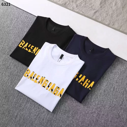 Cheap Balenciaga T-Shirts Short Sleeved For Men #1293332 Replica Wholesale [$32.00 USD] [ITEM#1293332] on Replica Balenciaga T-Shirts