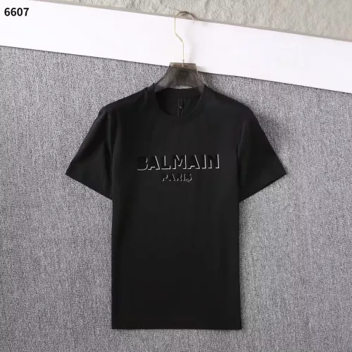 Balmain T-Shirts Short Sleeved For Men #1293337