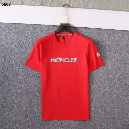 Moncler T-Shirts Short Sleeved For Men #1293348