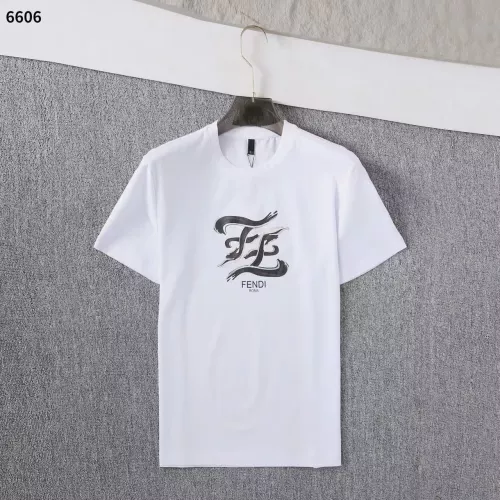 Fendi T-Shirts Short Sleeved For Men #1293362