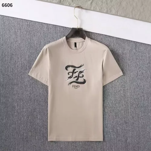 Fendi T-Shirts Short Sleeved For Men #1293363