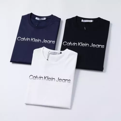 Cheap Calvin Klein CK T-Shirts Short Sleeved For Men #1293374 Replica Wholesale [$38.00 USD] [ITEM#1293374] on Replica Calvin Klein CK T-Shirts