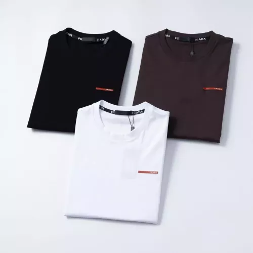 Cheap Prada T-Shirts Short Sleeved For Men #1293392 Replica Wholesale [$38.00 USD] [ITEM#1293392] on Replica Prada T-Shirts