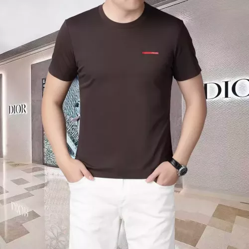 Prada T-Shirts Short Sleeved For Men #1293393