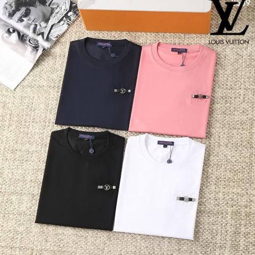 Cheap Louis Vuitton LV T-Shirts Short Sleeved For Men #1293419 Replica Wholesale [$38.00 USD] [ITEM#1293419] on Replica Louis Vuitton LV T-Shirts