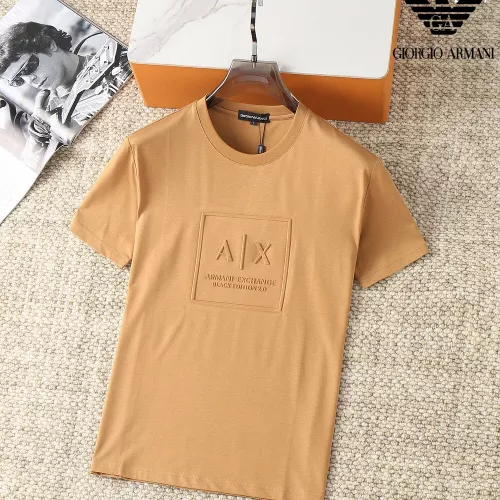 Armani T-Shirts Short Sleeved For Men #1293433