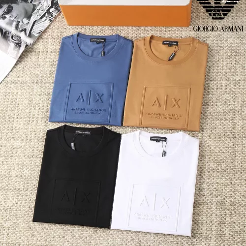 Cheap Armani T-Shirts Short Sleeved For Men #1293433 Replica Wholesale [$38.00 USD] [ITEM#1293433] on Replica Armani T-Shirts