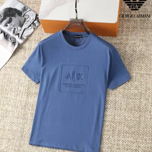 Armani T-Shirts Short Sleeved For Men #1293434