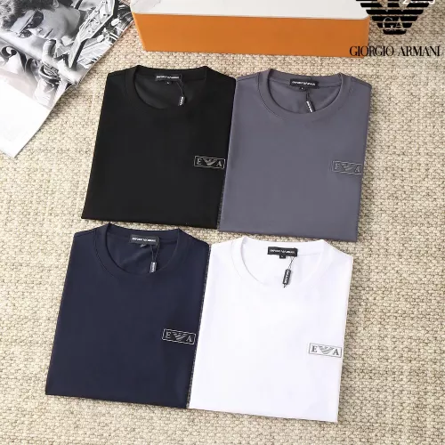 Cheap Armani T-Shirts Short Sleeved For Men #1293436 Replica Wholesale [$38.00 USD] [ITEM#1293436] on Replica Armani T-Shirts