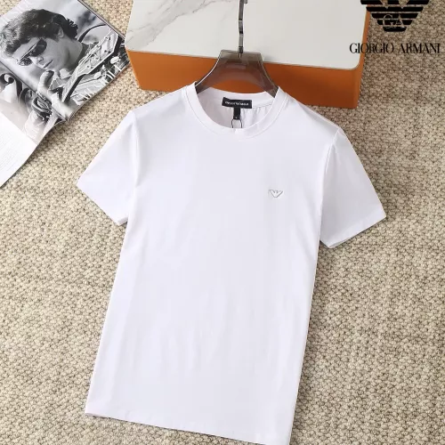 Armani T-Shirts Short Sleeved For Men #1293440