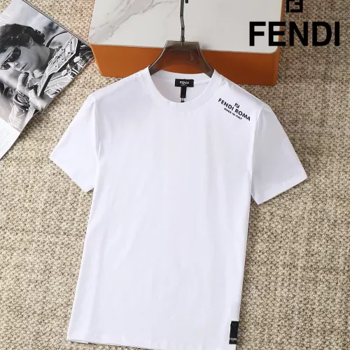 Fendi T-Shirts Short Sleeved For Men #1293444