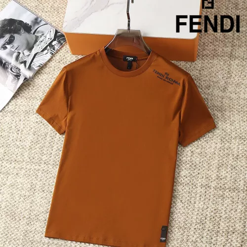 Fendi T-Shirts Short Sleeved For Men #1293445