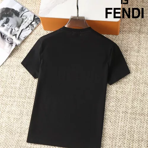 Cheap Fendi T-Shirts Short Sleeved For Men #1293446 Replica Wholesale [$38.00 USD] [ITEM#1293446] on Replica Fendi T-Shirts