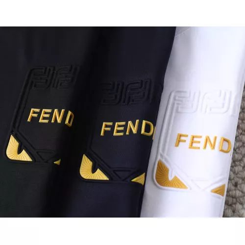 Cheap Fendi T-Shirts Short Sleeved For Men #1293447 Replica Wholesale [$38.00 USD] [ITEM#1293447] on Replica Fendi T-Shirts