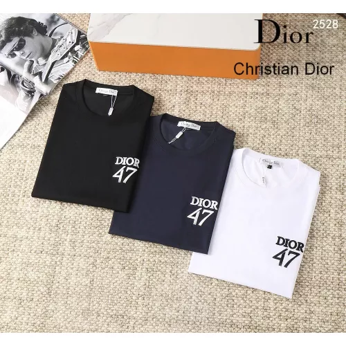 Cheap Christian Dior T-Shirts Short Sleeved For Men #1293460 Replica Wholesale [$38.00 USD] [ITEM#1293460] on Replica Christian Dior T-Shirts