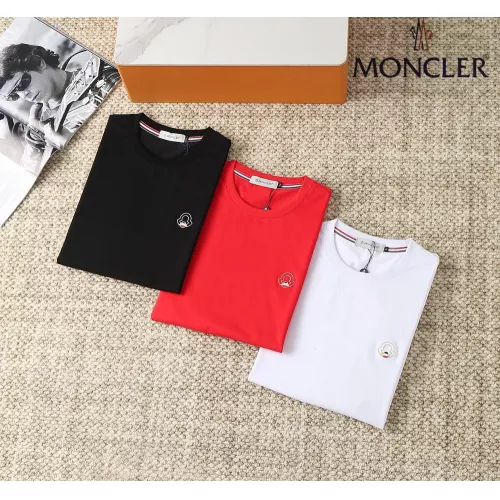 Cheap Moncler T-Shirts Short Sleeved For Men #1293480 Replica Wholesale [$38.00 USD] [ITEM#1293480] on Replica Moncler T-Shirts