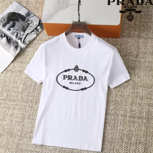 Prada T-Shirts Short Sleeved For Men #1293521