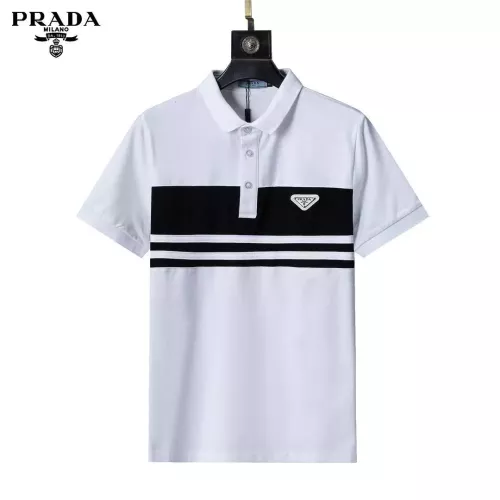 Prada T-Shirts Short Sleeved For Men #1293670